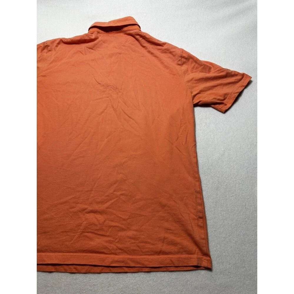 Johnnie-O Men’s Orange Cotton Polo Golf Surf Size Small Shirt Short Sleeve - Picture 6 of 11